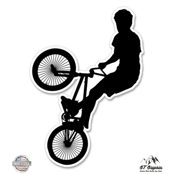2 BIKER CHIC Motorcycle Decals Stickers for Car Truck Bumper Window Jeep Rv Laptop